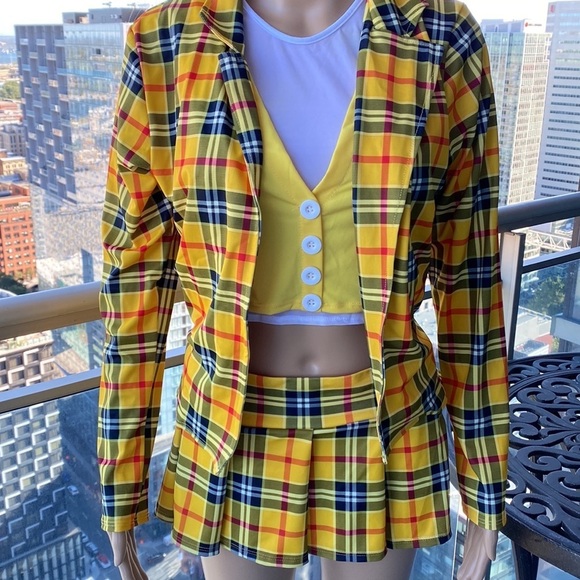 Cosplay School Girl Without A Clue Costume Size M/L / déguisement d’écolière - Picture 2 of 12